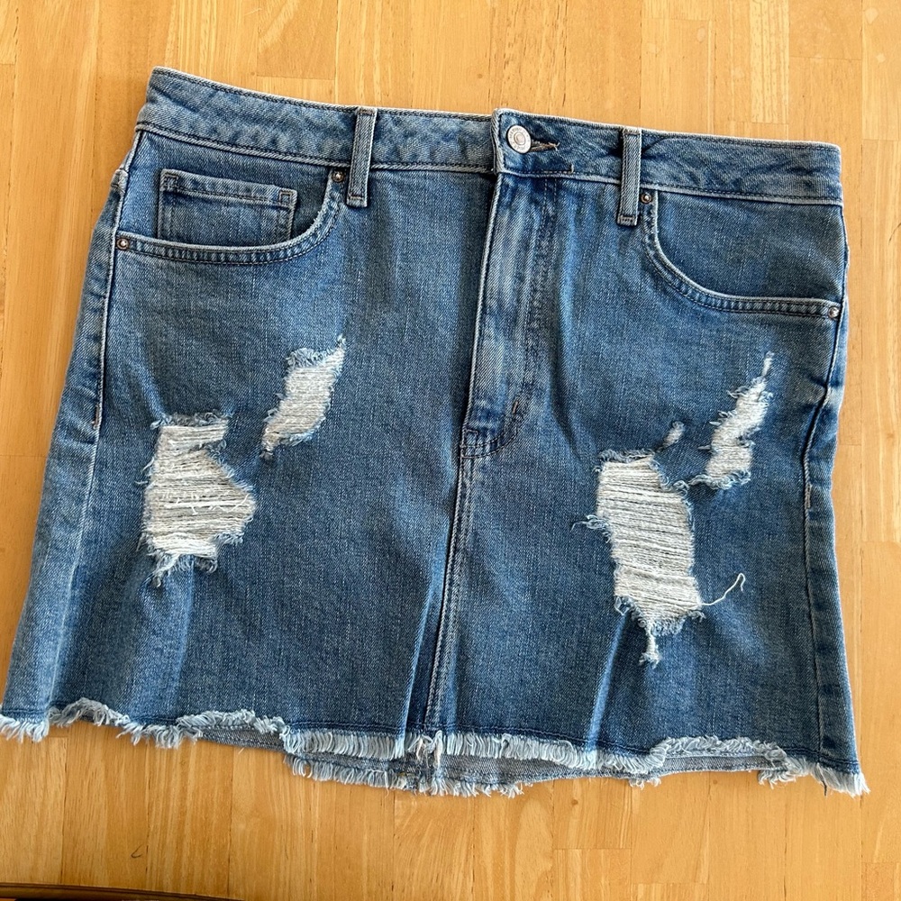 Forever 21 Jean mini skirt